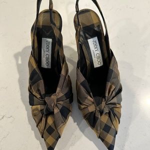 Jimmy Choo Annabelle Plaid Heels
